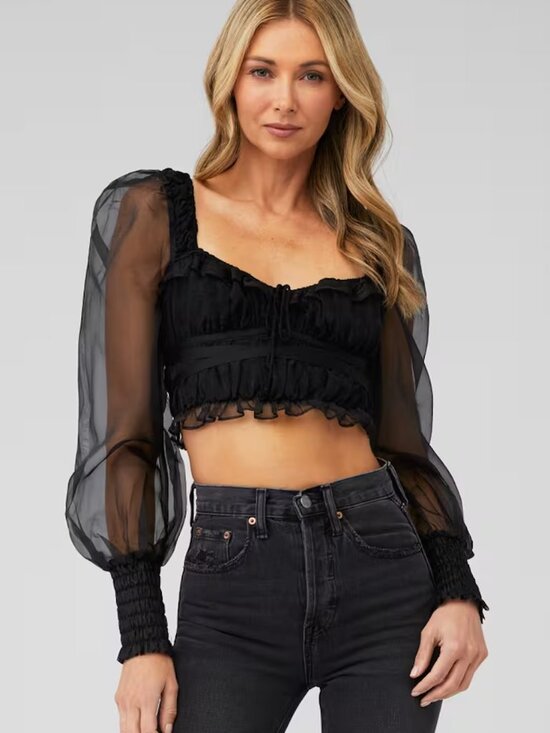 For Love And Lemons Tops - For Love and Lemons Gabrielle Top
